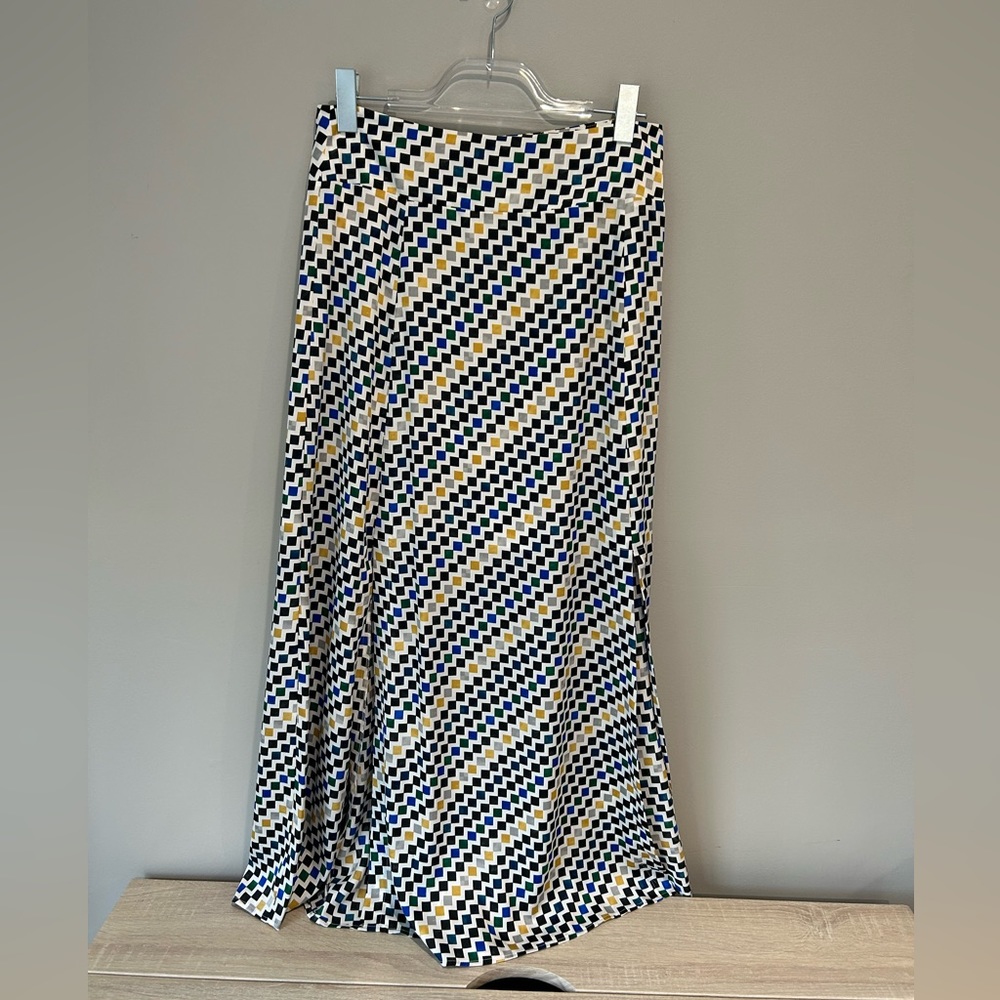 DKNY Womens Geometric Maxi Skirt - Size 8